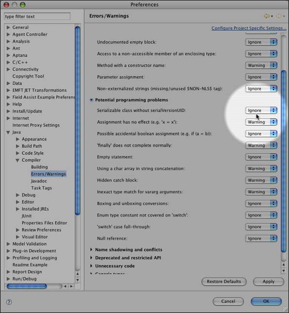 uPotential Programming Problemsv