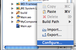 uWO FrameworksvuConfigure...v